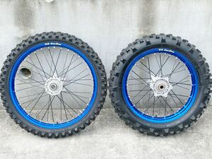 [ last price cut!!]DIRT STAR DID JAPAN rom and rear (before and after) 18×2.15 21×1.60 Michelin ENDURO COMPETITION 140/80-18 90/90-21 off-road dirt Star 