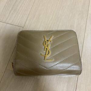 SAINT LAURENT 財布 イヴサンローラン 二つ折り財布 