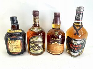 古酒 ウイスキー ベルズ12年 オールドパー シ－バスリーガル12年 Grant's Royal まとめ[03-3826