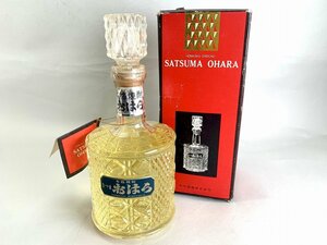 [東京都内のみ発送可]古酒 芋焼酎 本格焼酎 さつま おはら 720ml 箱付[03-3875