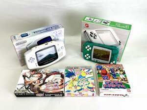 ジャンク ゲームボーイアドバンス 本体 AGB-001 スト2Xリバイバル /ワンダースワン本体 ソフト 動作未確認[03-3902