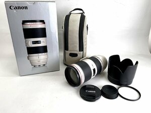 Canon キヤノン 一眼レフカメラ用 ズームレンズ EF 70-200mm f1:2.8 IS Ⅱ USM 箱付き 中古良品[01-3777