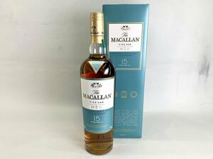 古酒 マッカラン THE MACALLAN 15年 ファインオーク 700ml[03-3952