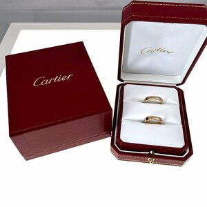 カルティエ Cartier ハッピーバースデー SM リング K18 イエローゴールド 750 指輪 10・16号 9.6ｇ ネーム入り 箱付 [03-3831