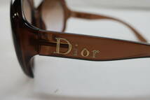 ★同梱不可【S送900円】1242　Christian Dior　クリスチャンディオール　イタリア製　GLOSSY 1 KDCQR　サングラス　62□20 125　ブラウン_画像10