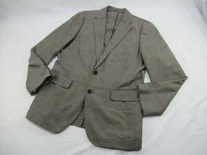 [ отправка 900 иен ] 987 40ct 525 BY TAKEO KIKUCHI Takeo Kikuchi мужской tailored jacket 2B Brown серый серия 50. земля . мужчина 