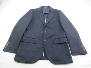[ sending 900 jpy ] 1281 MACKINTOSH PHILOSOPHY Macintosh firosofi- men's tailored jacket single 2B navy blue 38R
