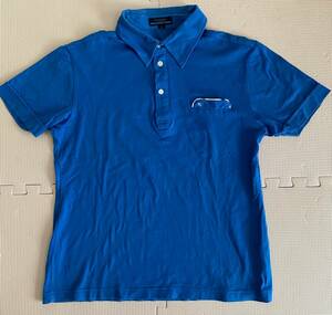 BURBERRY BLUE LABEL Burberry Blue Label рубашка-поло cut and sewn tops голубой прекрасный товар 