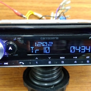 DEH-5500 1DIN carrozzeria CDプレーヤー ラジオ USB Bluetooth 取扱説明書 リモコン マイク付き の画像5