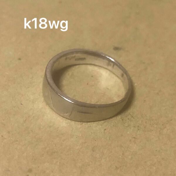 k18wg 5～6g リング k18 指輪