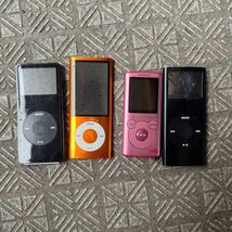 APPLE A1137、A1199、A1320、iPod nano ソニー　NW-E053 4点セット 現状品_画像1