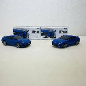 BRZ ミニカー 非売品 　ディーラー　 ZD8 青 ヘッドライトテールランプ発光 アイサイト ぶつからない！？ミニカースバルＸＺ2971