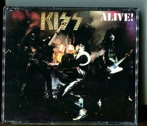 #6072 中古CD KISS ALIVE! CD2枚組 U.S.A盤 822-780-2 M-2