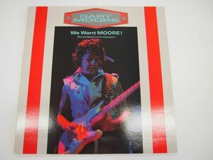 R069 レコード Gary Moore / We Want Moore! Recorded Live in Concert ゲイリー・ムーア / GMDL1