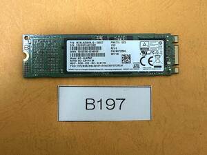 B197 SSD M.2 SATA 256GB 2280　動作確認済