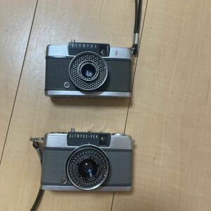 1円出品 OLYMPUS オリンパス PEN コンパクトフィルムカメラ 2台セット ジャンク