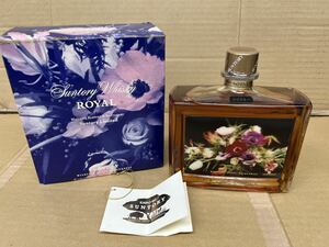 【未開栓】SUNTORY サントリー ローヤル EXPO'90 花の万博 記念ボトル ウイスキー 600ml 43％ 箱付 冊付き