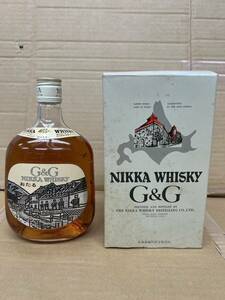 【未開栓】ウイスキー NIKKA G&G WHISKY おたる 北海道地区限定発売 ニッカ 国産 750ml 43% 古酒 箱付き