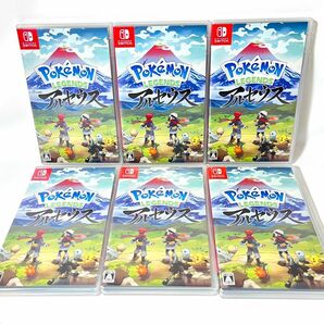 【Switch】 Pokemon LEGENDS アルセウス 6本セット