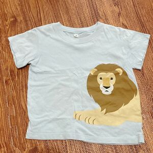 無印　90cm ライオン　 Tシャツ