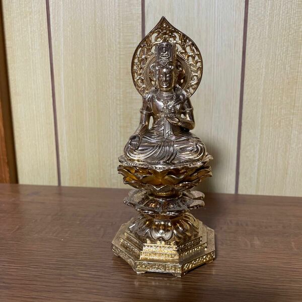 仏像 約15cm 秀雲 仏教美術 仏像 置物