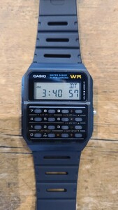 CASIO カシオ/ データバンク/ CALCULATOR カリキュレーター/ 電卓/ 腕時計/CA-53W-IZD/