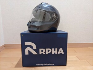 YAMAHA ワイズギア RPHA MAX EVO システムヘルメット アンスラサイト Mサイズ HJC