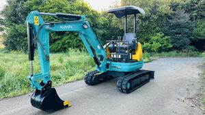  Kubota U20-3S Mini Yumbo Mini hydraulic excavator speed piping 2 ton diesel Saitama departure 