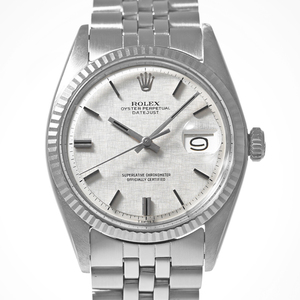 ROLEX デイトジャスト Ref.1601 シルバーモザイク アンティーク品 メンズ 腕時計