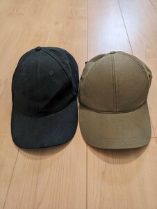 キャップ 帽子 CAP2個セット　ベロア生地　キャンバス生地　ZARA　H＆M