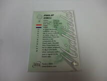 Futera 2004 19 フィリップ・コクー PHILIP COCU オランダ レギュラー カード サッカー_画像2