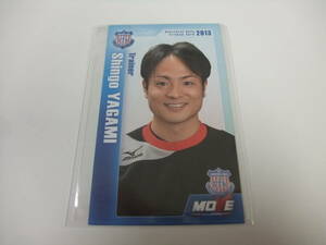 2013 選手カード ヴァンフォーレ甲府 矢上真吾 配布 サッカー Ｊリーグ