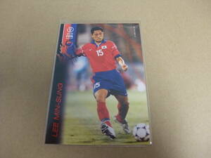 FIFA 2002 103 イ・ミンソン　LEE MIN-SUNG 韓国 カード サッカー PANINI 