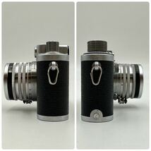 Nicca ニッカ 3-F バルナックライカ型 NIKKOR-H.C 1:2 f=5cm 黒帯 レンジファインダー フィルムカメラ シャッターOK 現状品 中古品_画像5