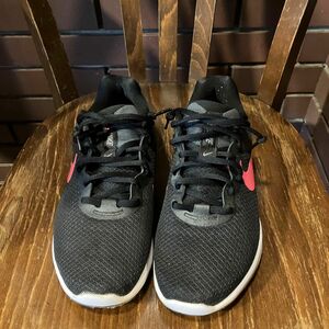 NIKE スニーカー ブラック ランニングシューズ24.5㎝