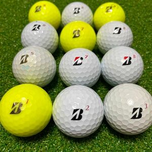 ブリヂストン BRIDGESTONE TOUR B X ロストボール12ヶ