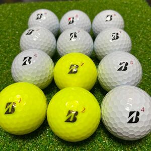 ブリヂストン BRIDGESTONE TOUR B X ロストボール12ヶ