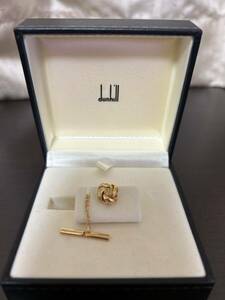  free shipping dunhill d Logo tie tack pin Dunhill necktie pin 