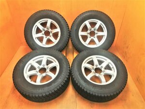 『送料無料』社外R17 BS DM-V3 2021年 265/65R17 4本セット 17×7J 139.7×6 ET35　ランドクルーザープラド ハイラックスサーフ など