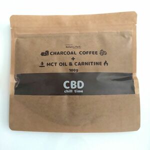 チャコールコーヒー + MCT オイル & カルニチンCBD 100g 【価格の相談・カテゴリ変更 不可】