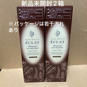 ヘアボーテ　エクラ　ボタニカル　ヘアカラーファーム　EX ダークブラウン　150g 新品未開封2箱　【値下交渉不可】