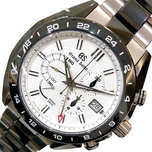 セイコー SEIKO スポーツコレクション スプリングドライブ クロノグラフ GMT SBGC221 Ti/セラミック 腕時計 メンズ 中古