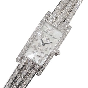 ハリーウィンストン HARRY WINSTON AVCQHM16WW051 K18WG 腕時計 レディース 中古