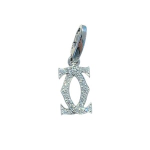  Cartier Cartier 2C diamond charm 750WG jewelry used 