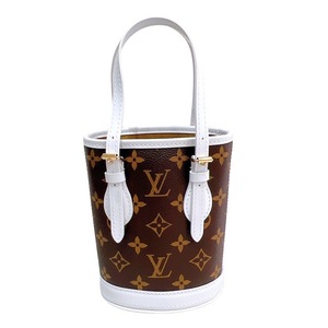 ルイ・ヴィトン LOUIS VUITTON ナノバケット M81489 マルチカラー モノグラムキャンバス ショルダーバッグ ユニセックス 中古