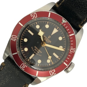 チューダー/チュードル TUDOR ヘリテージ ブラックベイ 79220R ブラック SS/革ベルト 腕時計 メンズ 中古