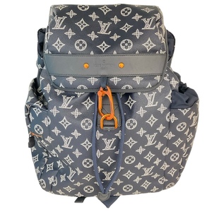 LOUIS VUITTON ディスカバリーバックハ M43693 ネイビーモノグラム モノグラム・インク キャンバス リュック・デイパック メンズ 中古