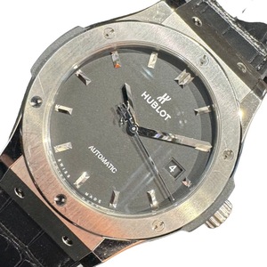 ウブロ HUBLOT クラシック・フュージョン チタニウム 542.NX.1171.LR チタン 腕時計 メンズ 中古