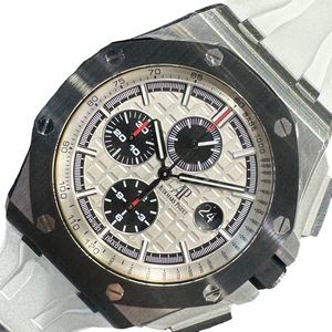 オーデマ・ピゲ AUDEMARS PIGUET ロイヤルオークオフショア クロノグラフ 26400SO.OO.A002CA.01 ステンレススチール 腕時計 メンズ 中古