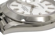 ロレックス ROLEX デイトジャスト41 ランダムシリアル 126300 ホワイト文字盤 ジュビリーブレス SS 腕時計 メンズ 中古_画像5